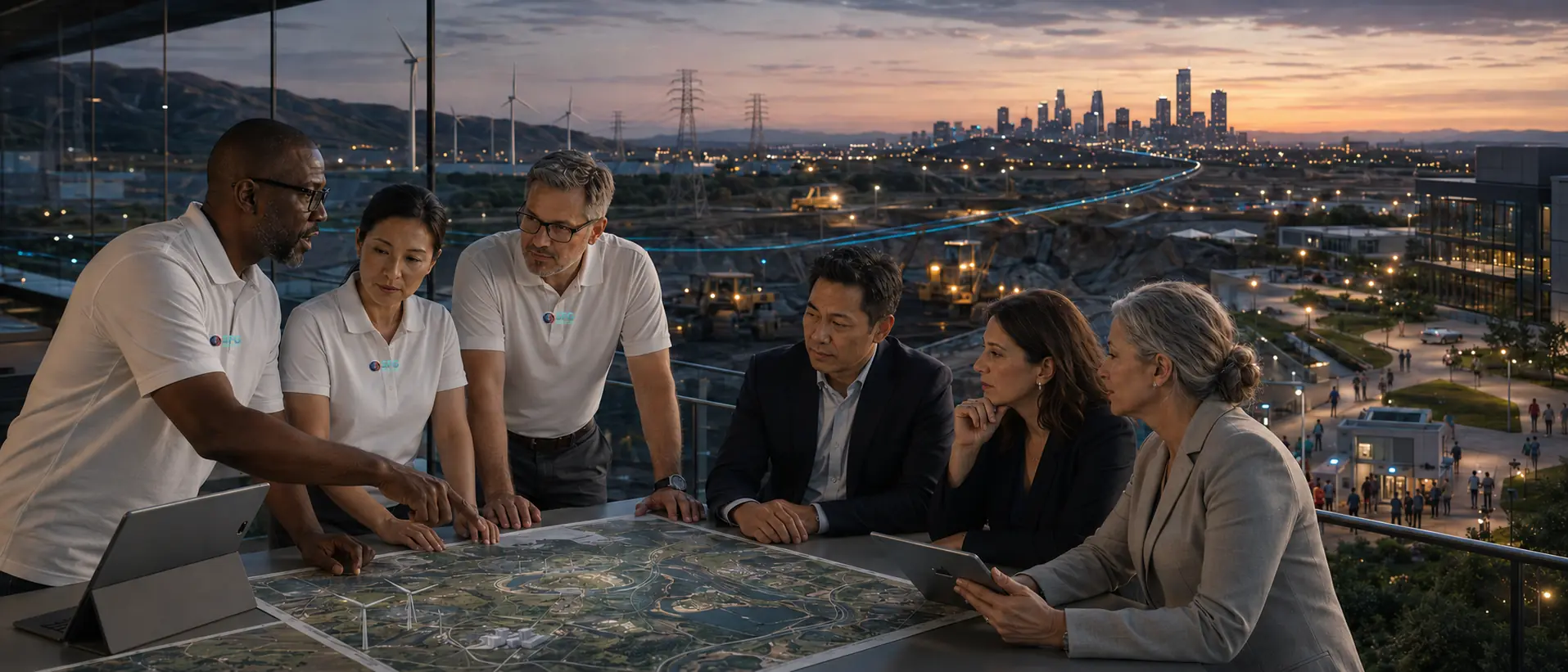 SFG facilitators and client leaders connecting industry, infrastructure, and public systems through a shared operating model